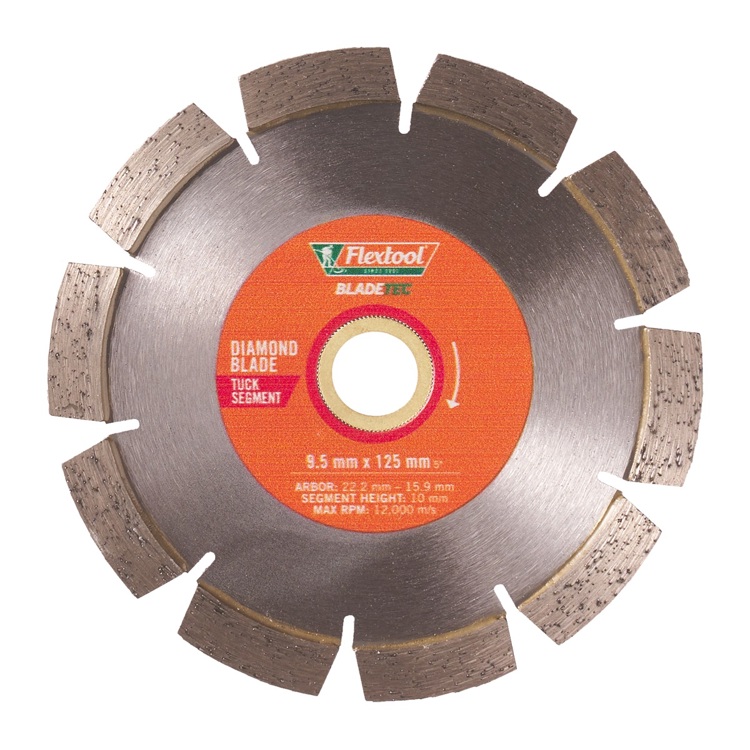 Flextool Diamond Cup Tuck Segment 125 Blade Front00245