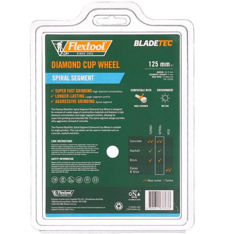 Flextool Diamond Cup Spiral Segment 125 Back00226