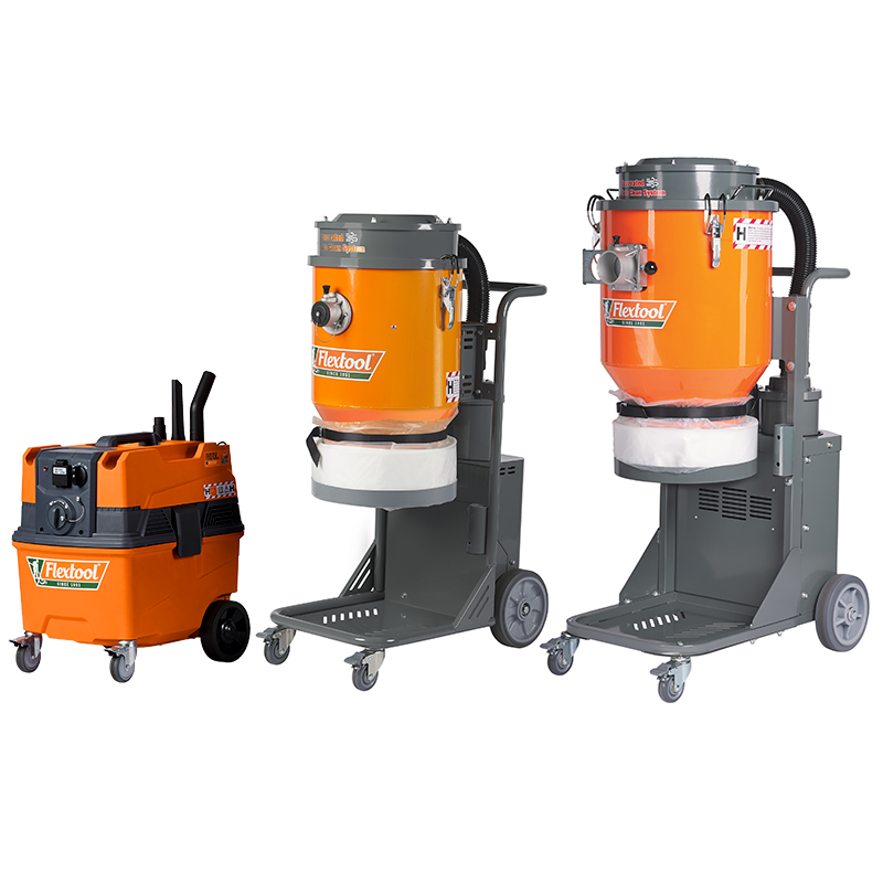 800X800 Flextool Dust Collectors Group Image FDC 1A1P, FDC 1A1, FDC 1A2
