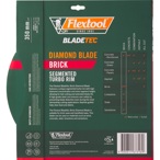 Flextool Diamond Blade Brick 350 Back (1)