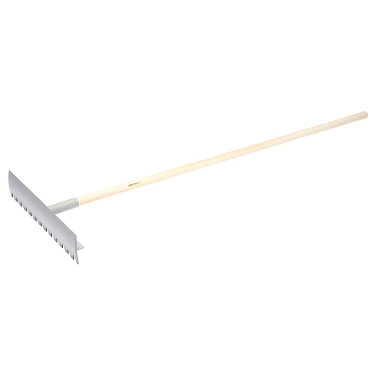 Concrete Placing Rake Magnesium Blade Wood Handle Kraft Tool Co