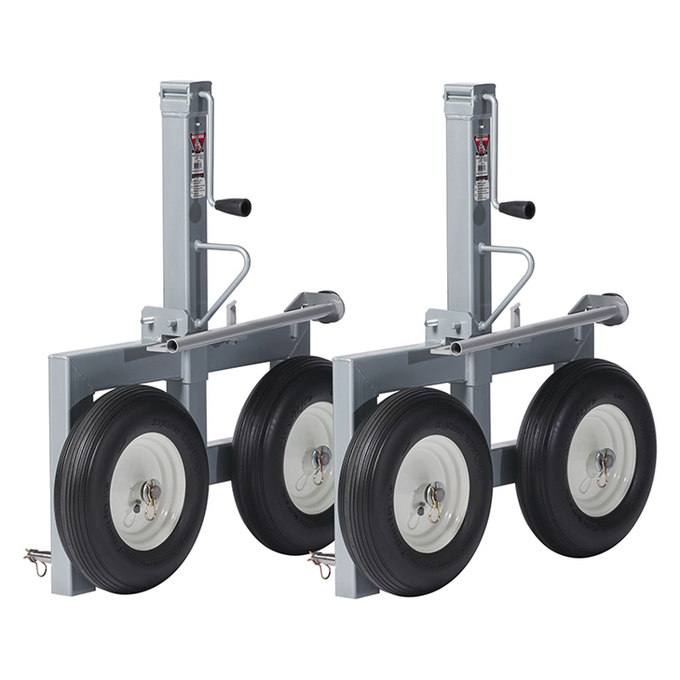 800X800 MQ Whiteman Ride On Trowel Wheel Transport Kit EMR3 FT269019 UNIT Pair