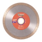 Flextool Diamond Blade Continuous Rim 125 Front Blade00121
