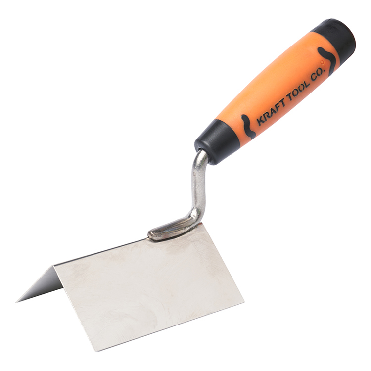 800X800 Kraft Tool Co Outside Corner Trowel Stainless Steel Proform Handle FT4K0067 UNIT PL594PF