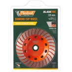 Flextool Diamond Cup Turbo Segment Fine 125 Front