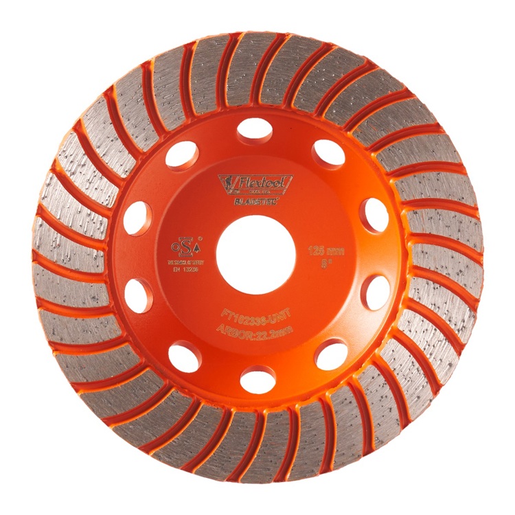 Course Diamond Segments BladeTec Diamond Cup Wheel Turbo Segment (Course) — Flextool