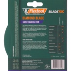 Flextool Diamond Blade Continuous Rim 125 Back