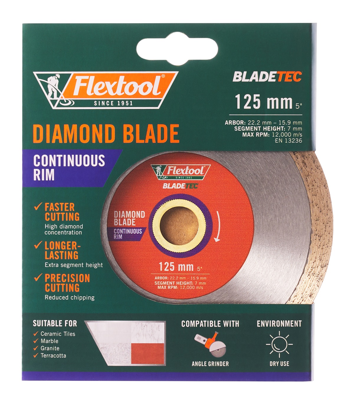 BladeTec Diamond Blade Concrete — Flextool