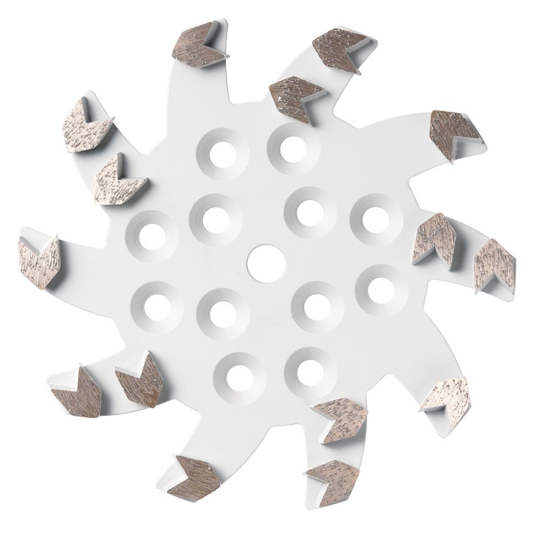 NEW Flextool Bladetec Grinding Plate HC30 40 15S 250 Mm FT100472 UNIT Back