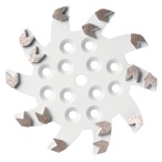 NEW Flextool Bladetec Grinding Plate HC30 40 15S 250 Mm FT100472 UNIT Back